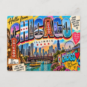 Chicago Illinois Postcard