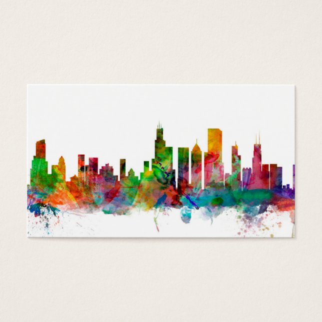 Chicago Illinois Skyline (Front)