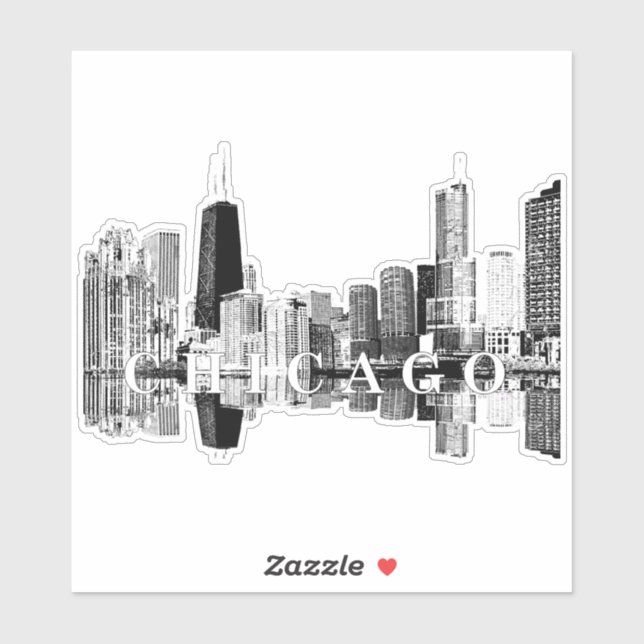 Chicago, Illinois skyline (Sheet)