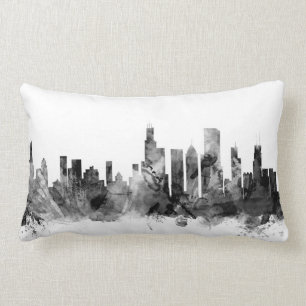 Chicago Illinois Skyline Lumbar Cushion