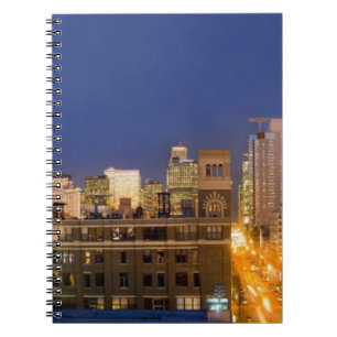Chicago, Illinois, skyline shot from West Loop Notebook