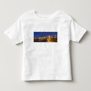 Chicago, Illinois, skyline shot from West Loop Toddler T-Shirt