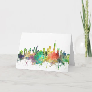 CHICAGO, ILLINOIS SKYLINE SP - HOLIDAY CARD