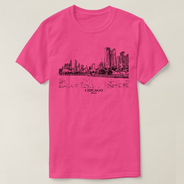 Chicago Illinois TShirt 2 (Design Front)