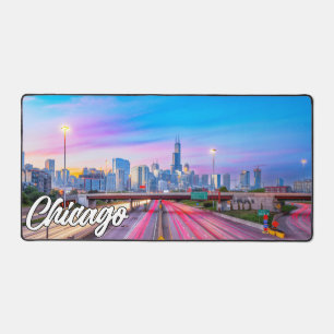 Chicago, Illinois, United States Desk Mat
