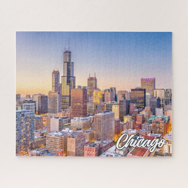 Chicago, Illinois, United States Jigsaw Puzzle (Horizontal)