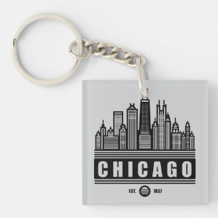 Chicago Illinois United States  Key Ring