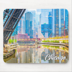 Chicago, Illinois, United States Mouse Mat
