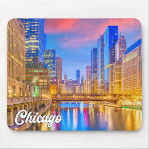Chicago, Illinois, United States Mouse Mat