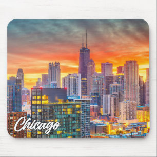 Chicago, Illinois, United States Mouse Mat