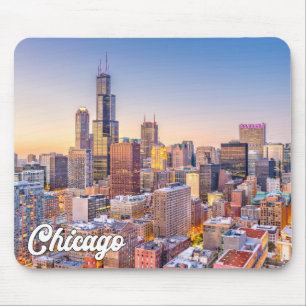 Chicago, Illinois, United States Mouse Mat