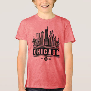 Chicago Illinois United States  Tri-Blend Shirt