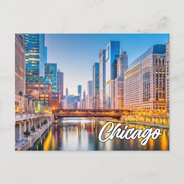 Chicago, Illinois, USA Postcard (Front)