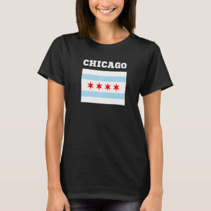 Chicago Illinois USA Top Travel Flag