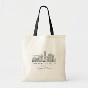 Chicago, Illinois Wedding Welcome Bag