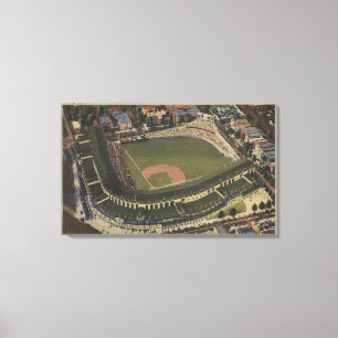 Chicago, Illinois - Wrigley Field Cubs Canvas Print
