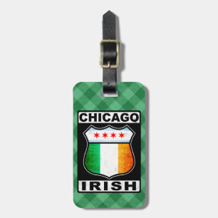 Chicago Irish American Baggage Tag