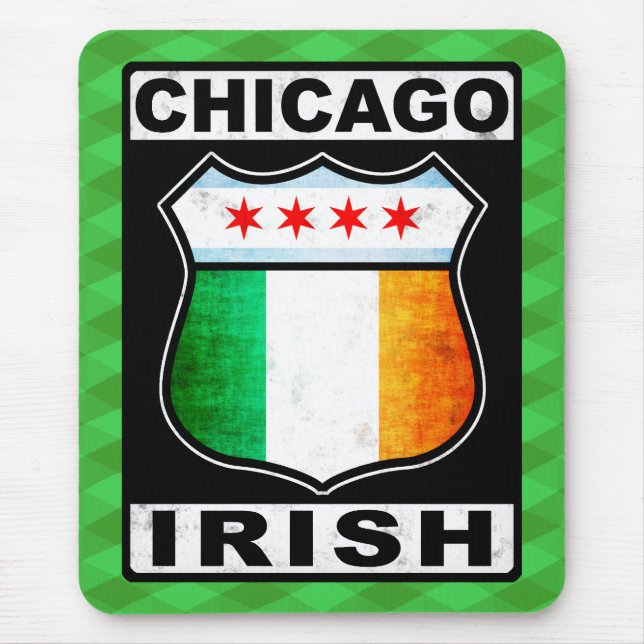 Chicago Irish American Mousemat (Front)
