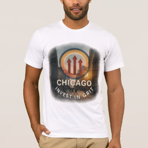 Chicago Jersey T-Shirt Bella+Canvas Grit