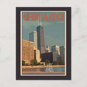 Chicago - John Hancock Centre Postcard