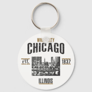 Chicago Key Ring