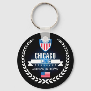 Chicago Key Ring