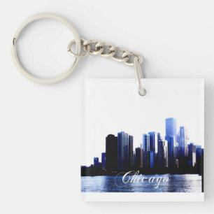 Chicago Keychain