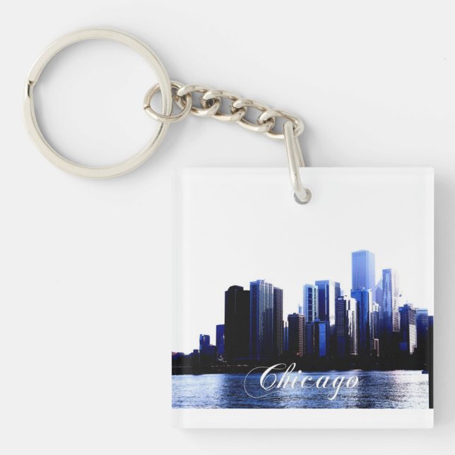 Chicago Keychain (Front)