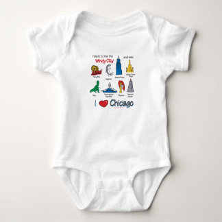 Chicago Kids Baby Bodysuit