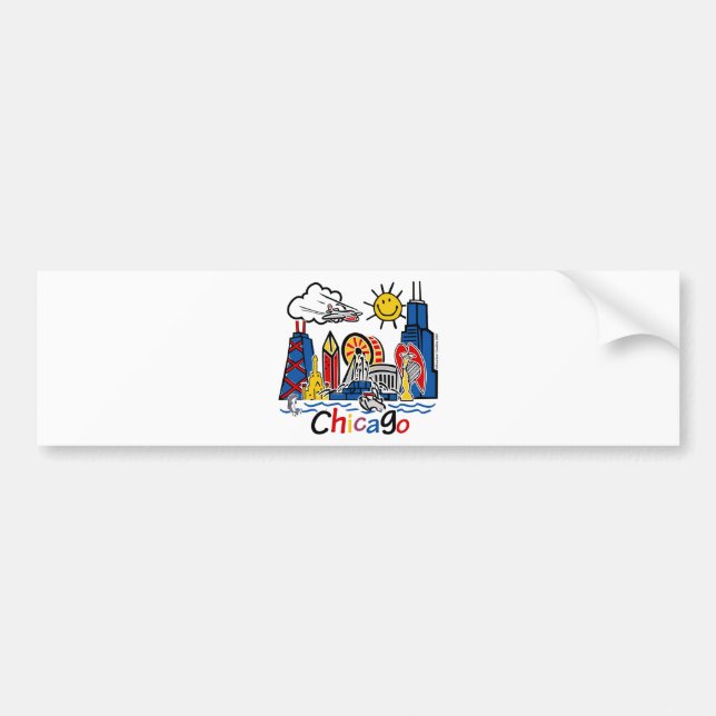 Chicago-KIDS-[Converted] Bumper Sticker (Front)