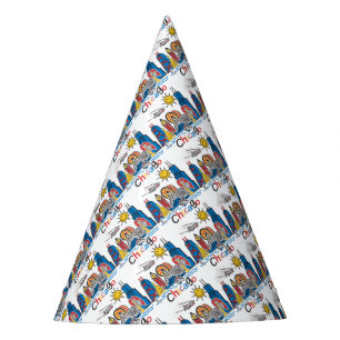 Chicago Kids Dark Party Hat