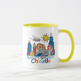 Chicago Kids Skyline Mug