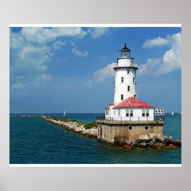 Chicago Lighthouse Poster (Front)