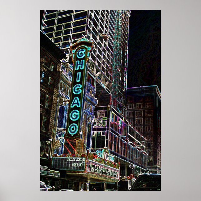 Chicago Lights Poster (Front)
