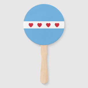 Chicago Love   Hand Fan