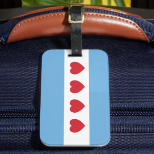 Chicago Love Luggage Tag