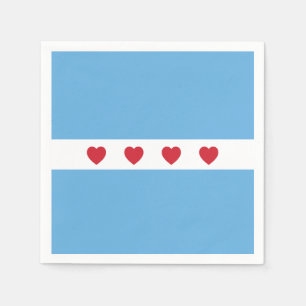 Chicago Love   Napkins   Paper