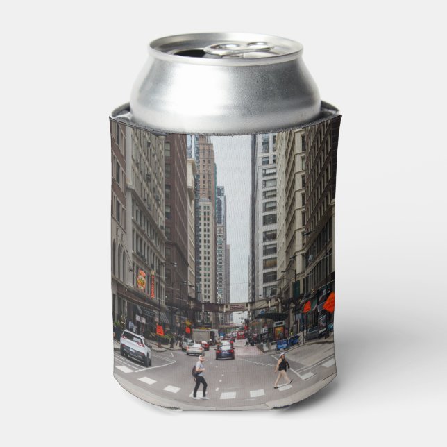 Chicago Madison Street Can Cooler (Can Front)