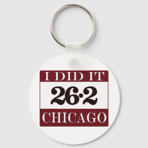 Chicago Marathon Key Ring