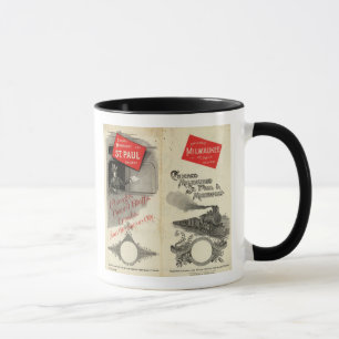 Chicago Milwaukee and St Paul Railway Mug