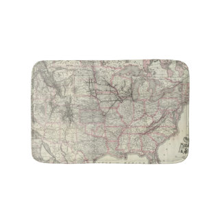 Chicago Milwaukee and St Paul Ry and connections Bath Mat
