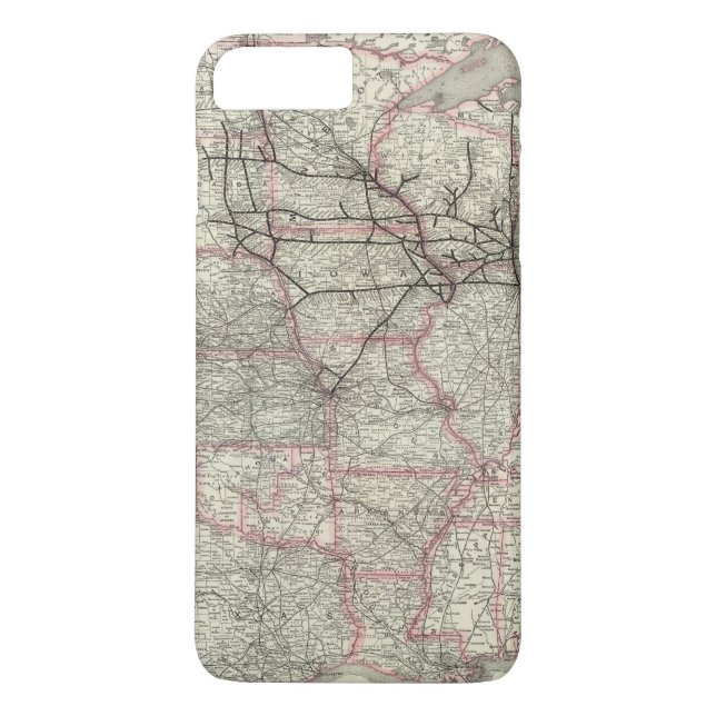 Chicago Milwaukee and St Paul Ry and connections Case-Mate iPhone Case (Back)