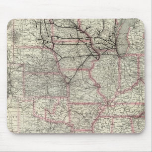 Chicago Milwaukee and St Paul Ry and connections Mouse Mat