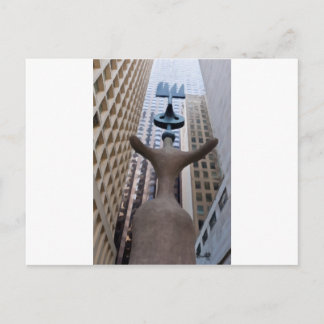 Chicago Miro Sculpture Postcard