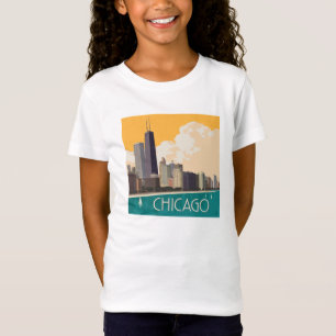 Chicago Modern Skyline T-Shirt