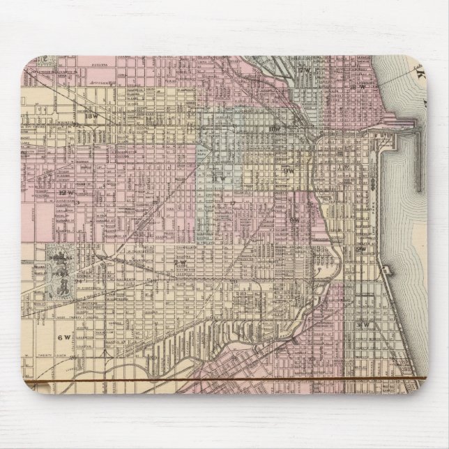Chicago Mouse Mat (Front)
