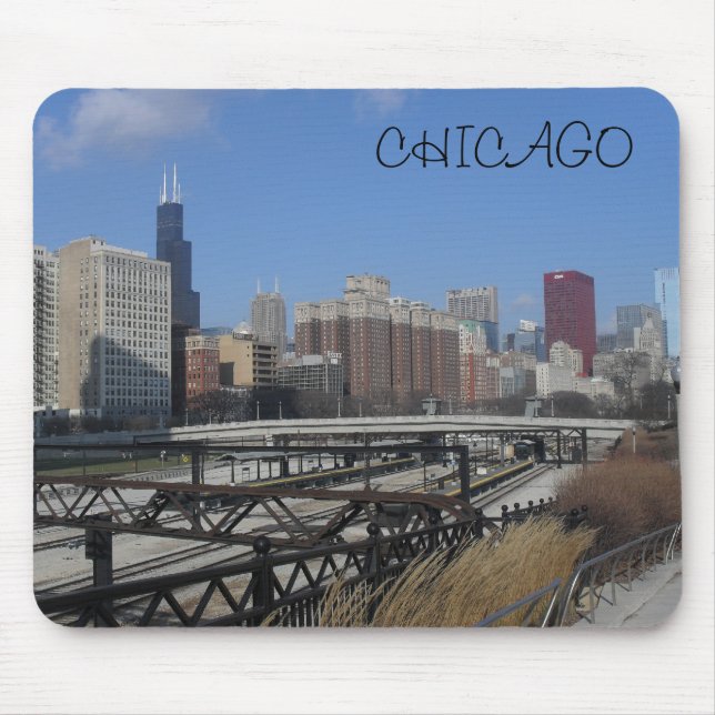 Chicago Mouse Mat (Front)