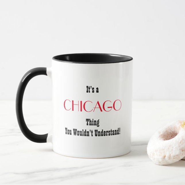 Chicago Mug (With Donut)