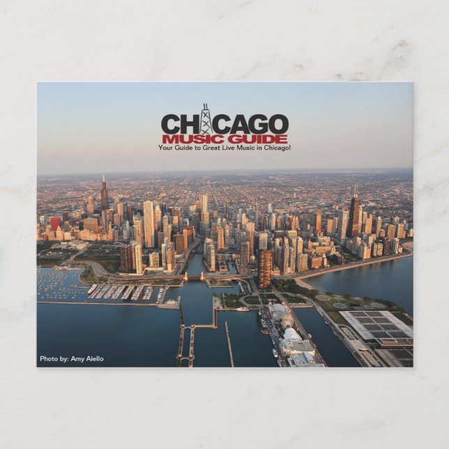 Chicago Music Guide Postcard #3 (Front)