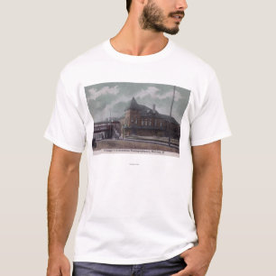 Chicago & Northwestern Railway Station T-Shirt